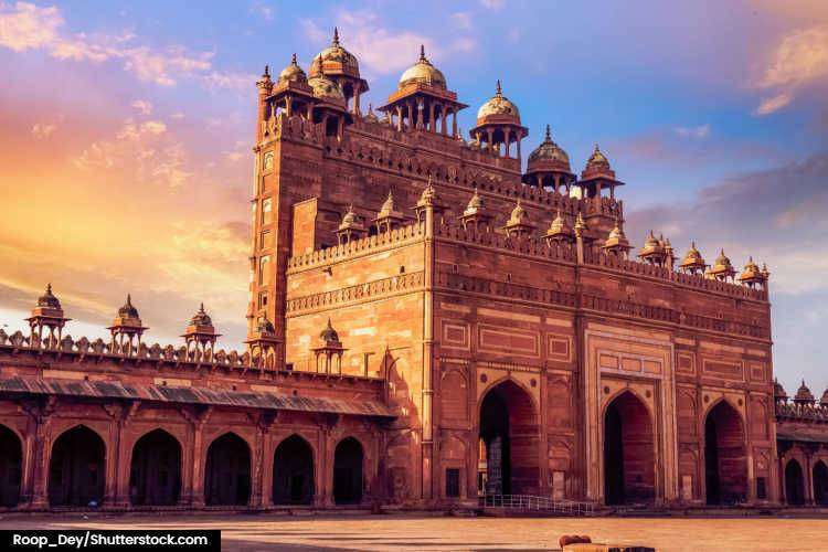 The deserted city of Fatehpur sikri