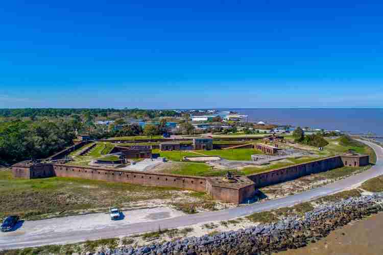 Fort Gaines on Dauphin Island