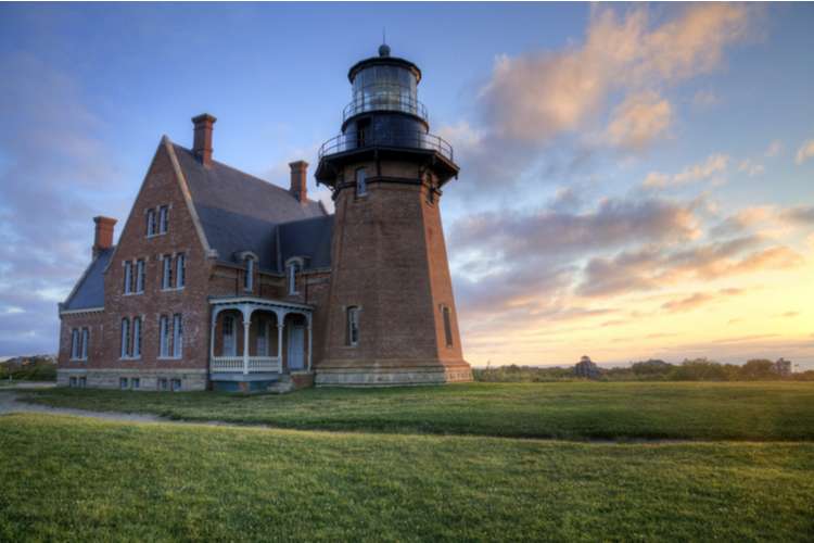 The southeast lighthouse at Block island