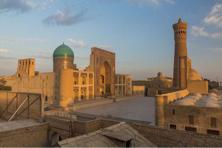 The silk road city of Bukhara