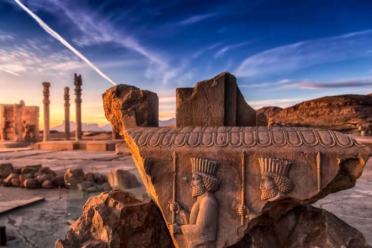 Persepolis archaeological site in Iran