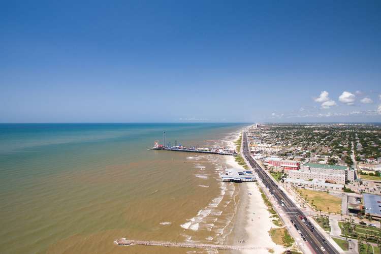 Galveston Island Coastline