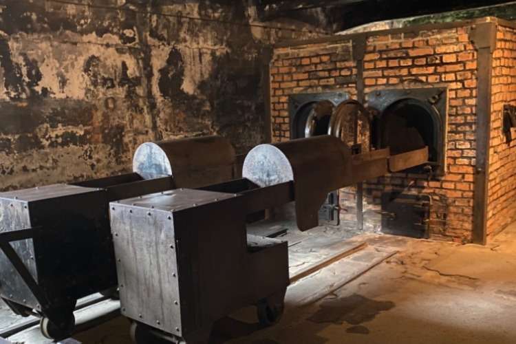 Crematorium at Auschwitz I
