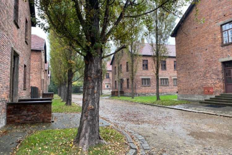 Buildings at Auschwitz
