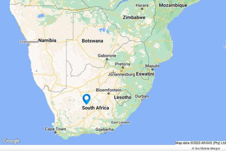Map of South Africa