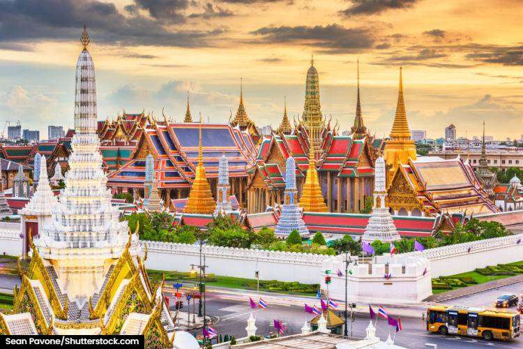 The Grand Palace in Bangkok