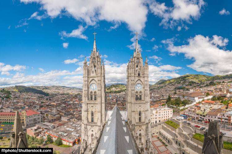Cathedral in Quito