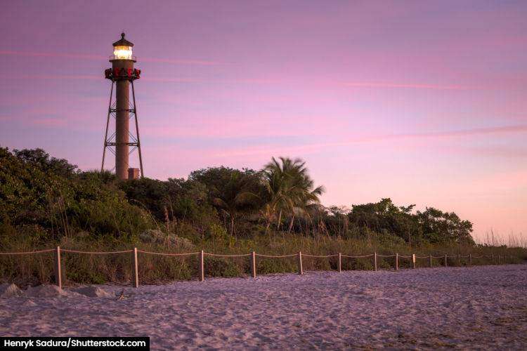 Sanibel Lighthouse Sanibel island Lighthouse at Dawn