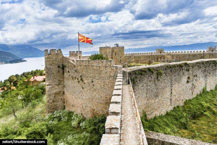 Samoil Fortress in Ohrid