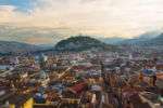 Panoramic view across the Quito skyline