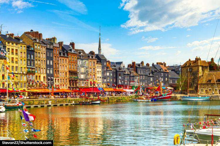 Old harbour of Honfleur