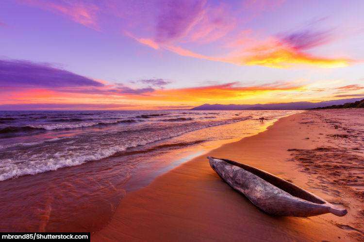 Sunset at Lake Malawi