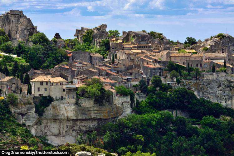 The village and Castle of Les Baux de Provence