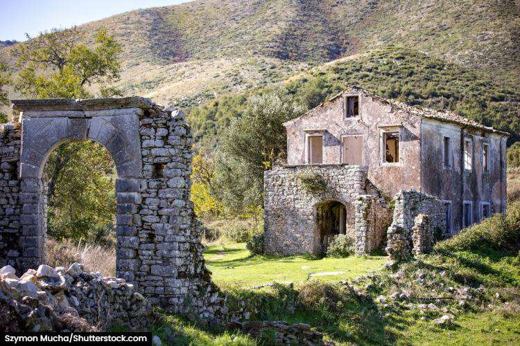 Old buildings in Old Perithia