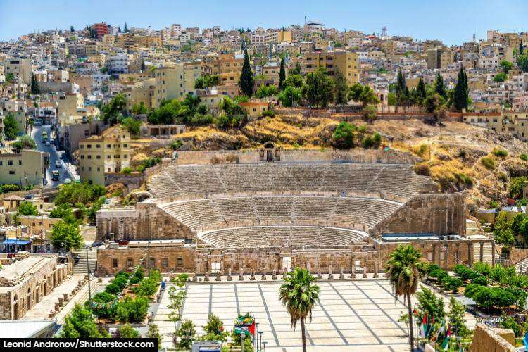 The Roman Theatre in Amman