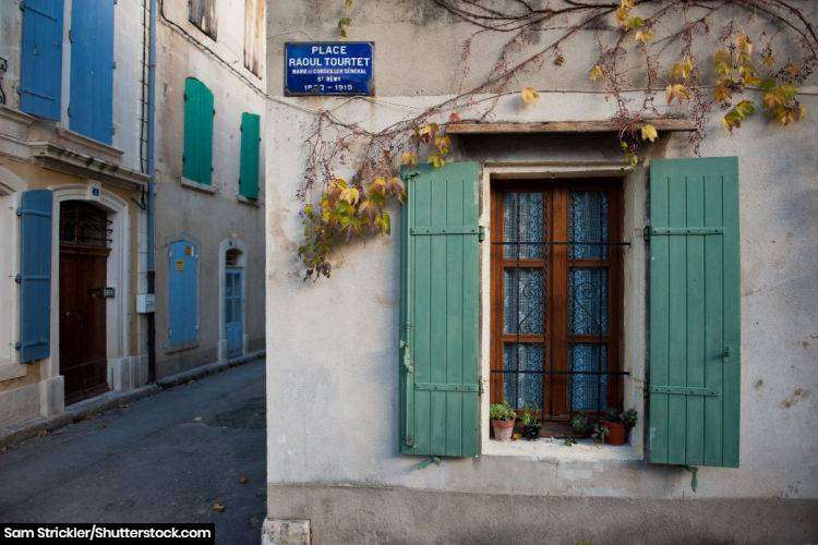 Back street in St Remy