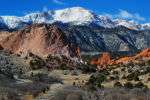 Panoramic view of Pikes Peak